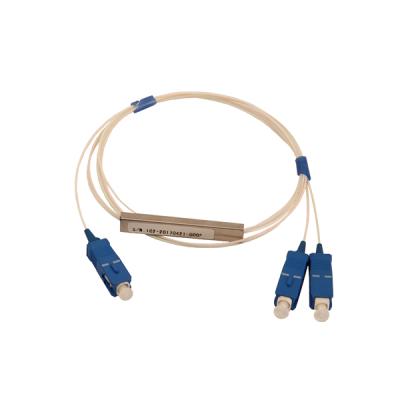 China FTTX/CATV/LAN/PON EPON/GPON/FTTH MINI Splitter OPT PLC 1x2 Splitter Bare Fiber 250um for sale