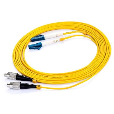 China Professional FTTH FTTB FTTX Network OEM FC-LC Duplex / Simplex Fiber Optic Patch Cord Jumper Patch Cable for sale