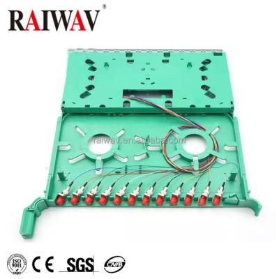 China FTTX 12 24 32 48 72 96 144 Port Network SC/FC/LC/ST Odf 8/Core 3m Fiber Optic Patch Panel/ODF With LC SC Adapter And Pigtails for sale