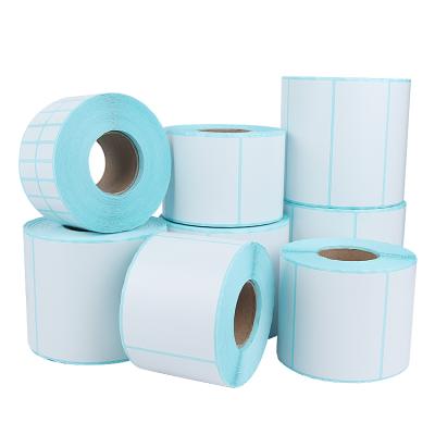 China Heat Sensitive Manufacturer's Three-proof Label Label Paper Thermal Self Adhesive Barcode Printing Paper for sale