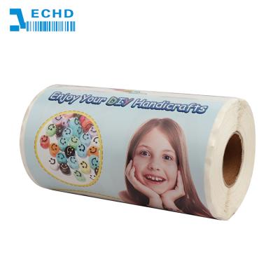 China Waterproof Customized Color Printing Packaging Label Barcode Sticker Logo Vinyl Label for sale