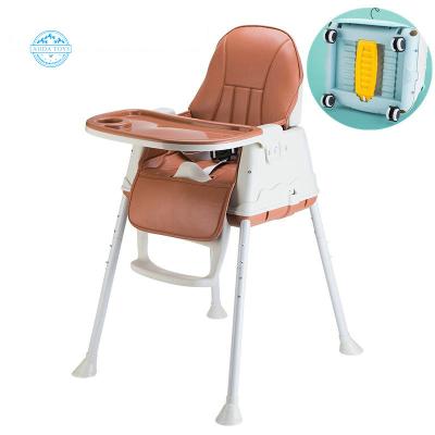 China Wholesale Multifunctional Baby Referee Chair A06610A Foldable Plastic Kids Referee Chair Baby Feeding Eating Chair for sale