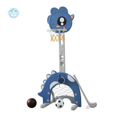 China A04107 Color Smart Kids Indoor Size Adjustable 4 In 1 Portable Target Mini Basketball Hoop for sale