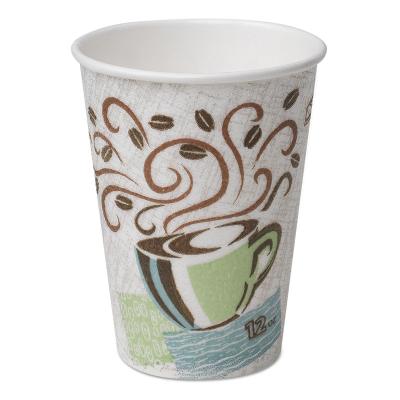 China Sinosea Moisture Proof Printed Coffee Paper Cup Fan Raw Material Disposable Degradable Pulp Cup Sheet for sale