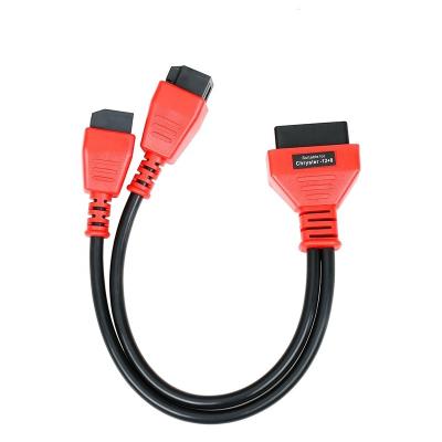 China Hot Selling Universal OBDII Connector FCA 12+8 Adapter Cable Adapter for AUTEL and OBDSTAR for sale