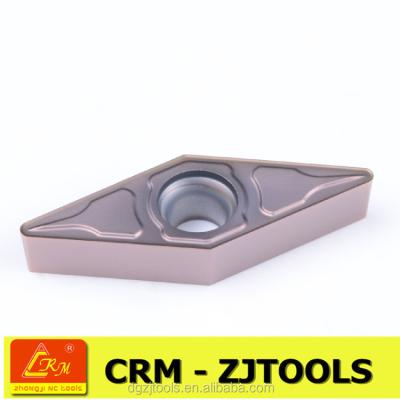 China stainless steel crm zjtools vbmt1604 tungsten carbide cutting tools insert for sale