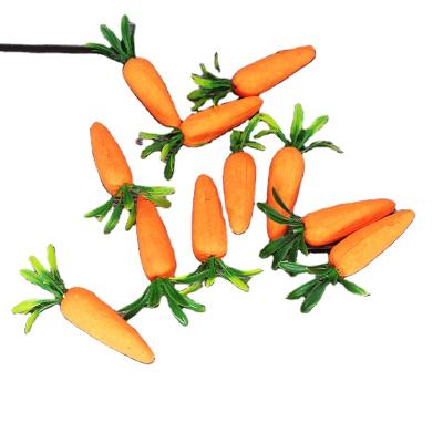 China Sinyoo's New Easter Decor Foam Decoration 7cm Simulation Carrot Easter Egg Cartoon Toy Easter Bunny Egg for sale