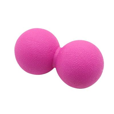 China Durable Deep Tissue Peanut Shape Self Massage Roller Dual Massage Roller Lacrosse Ball for sale