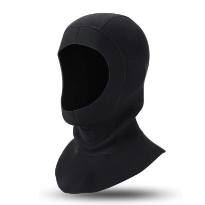 China Warm Goods Neoprene Scuba 5MM 3MM Wetsuit Diving Hat Stretchable Dive Hood Bib for sale