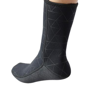 China Women Neoprene Water Fin Sock Flexible Diving Socks Men Anti Slip Warm Custom 3MM 5MM for sale