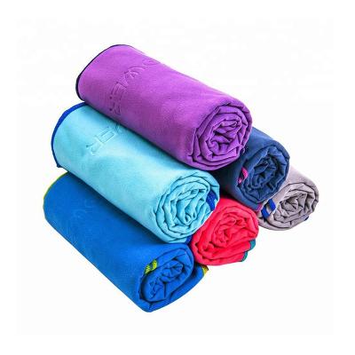 China Wholesale High Quality Light Weight QUICK DRY Quick Drying No Suede Microfiber Towel Micro Printed Fiber Towel for sale