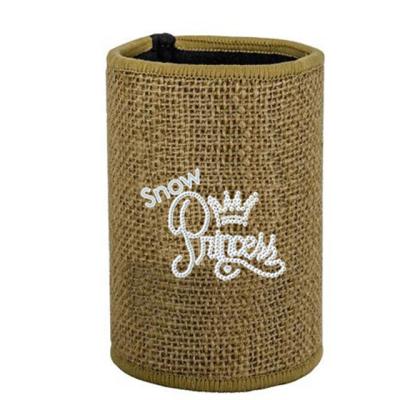 China Newest Unique Waterproof Part Hessian Neoprene 330ml Stubby Can Stand for sale