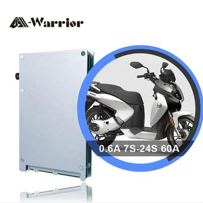 China Wheelers E-scooter/E-motor/EV-2 A-warrior BMS India LFP 23S 72V 60A bms for jikong lifepo4 adjustable parameters smart bms bluetooth RS485 CAN can be customized for sale