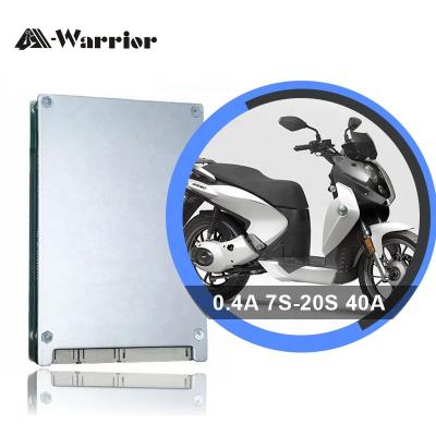 China Surplus E-scooter/E-motor/EV-2 wheelers A-warrior BMS scale jikong bms lifepo4 60V 40A 20S smart bms with high current temperature short circuit protection for sale