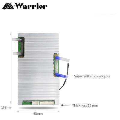 China EV-3w/E-tricycle/E-rickshaw/E-3 32700 A-warrior BMS lithium battery 3.7V 20 cells in series 72V 100A 32700 for 3 wheeler electric e-tricycle EV-3W e-rickshaw for sale