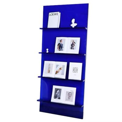 China Lucite Convertible Acrylic Book Shelves Acrylic Furniture For Living Room for sale