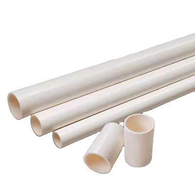 China Best Selling Standard 16/20/25/32/40 PVC Flame Retardant PVC Conduit Twine Pipe Flexible Electrical NC; HEB Metal Round OEM for sale