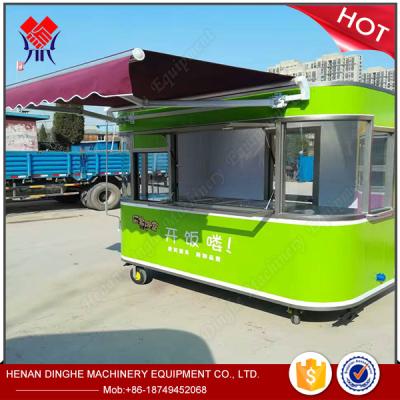 China Can sell all kinds of snacks you like hot dog churros food coffee cart corn, mobile equipment restaurant, mobile food trailer for sale