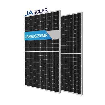 China Solar power system JA PV modules 330W 335W 340W 345W 350W mono perc solar panel half cut cell for solar power system for sale