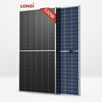 China Solar Power System DJSC 525w 540w 530w PV 400w Bifacial Solar Power Panel Monocrystalline Rooftop Project for sale