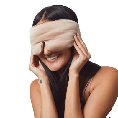 China Wholesale Custom Eye Sleep Mask Breathable Anti-wrinkle And Washable Satin Pillow Sublimation Eye Masks Permanent Eye Mask For Women for sale