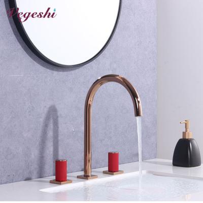 China Faucets Factory Supply Metered Wall Mounted Valve Core Brass Hardware With 360 Degree Basin Faucet Faucet for sale