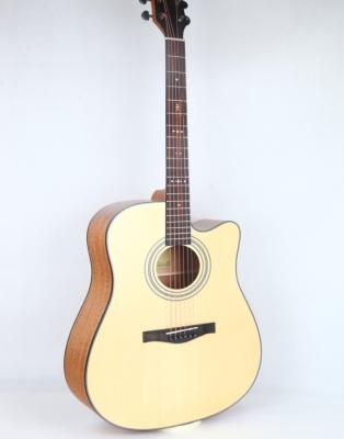 China Engelmann F1SA 40inch Top Engelmann Fir Acoustic Guitar for sale