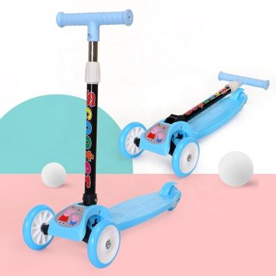 China Child 3 Wheel Kick Scooter With Flashing Wheels For Kids Aged 2 To 8 for sale