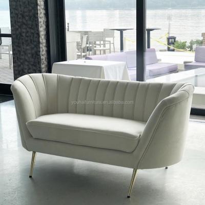 China Wedding/Hotel/Home/Living Room Elegant Metal Modern Events Design Wedding Sofa Sofas Home Furniture Living Room for sale