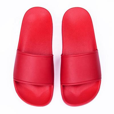 China Fashion Trend Slides Red PVC Women Sandal Shoes Custom Sandals Mens Soft Unique Slide Sandals for sale