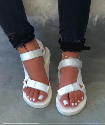 China New Fashion Trend Fashion Summer Ladies EVA Sandals Durable Outdoor Casual Beach Women White Sandals for sale