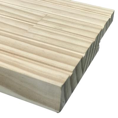 China Customized safe price 100% green product size panel paulownia wood solid wood for interior wall panels for sale