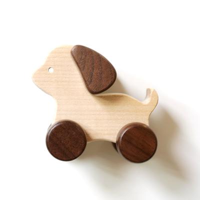 China China Supply Jiinghang Solid Wood Mini Puppy For Kids Design for sale