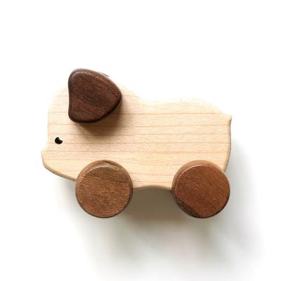 China China factory price single black maple walnut mini piggy for kids for sale