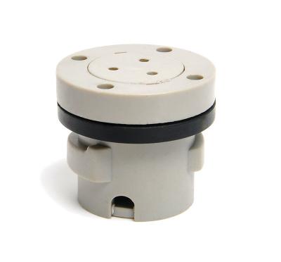 China Custom White Plastic Hole Plugs , High Standard  Plastic Caps And Plugs for sale