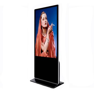 China Indoor Floor Standing Advertising Media Player Freestanding LCD Display Stand Digital Signage for sale