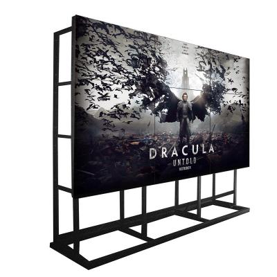 China Indoor Newcomer Narrow Bezel 46 49 55 Inch LCD Advertising Screen Restaurant Video Wall Display for sale