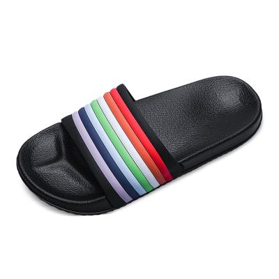 China Fashion trend summer style indoor rainbow bathroom non-slip men's sandals for sale