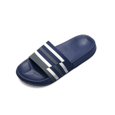 China 2022 Fashion New Trend Indoor Striped Non-slip Bathroom Household Sandals Men for sale