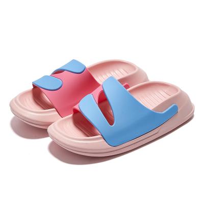 China Fashion Trend Summer Fashion Lovers Tangerine Duck Non-Slip Breathable Slippers Wearing Slippers Men for sale