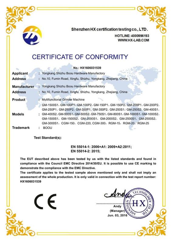 CE - Shenzhen Pqa Technology Co., Ltd.