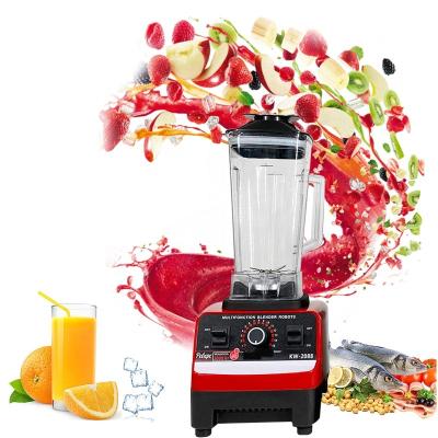 China Variable Speed ​​Control Juice Blender 2 in 1 4500W Heavy Duty Silver Crest Sc-1589 Pot Cup Food Processor Juicer Cup Smoothie Blender & Blender for sale