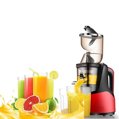 China Durable Automatic Commercial Vertical Masticating Slow Cold Press Fruit Orange Juicer Making Machine Juice Extractor for sale