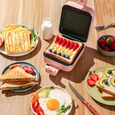 China Car maquina pequena sandwich panel waffle panini press grill sandwich toaster for breakfast waffle maker for sale