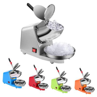 China High Efficiency 300W Commercial Powerful Electric Ice Crushers and Shavers Mini Portable Snow Cone Machine for sale