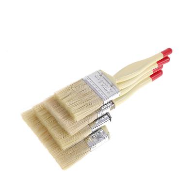 China Painting High Quality Wholesale Industrial Custom Wooden Handle Professional Paint Wood Brush for sale