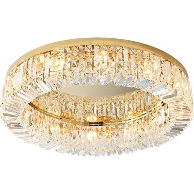 China Hot Spun Surface Mounted Modern Ceiling Light Decoration Bedroom Luxury Living Room Crystal Ceiling Lamp for sale