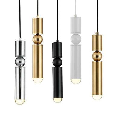 China Modern simple creative simple Nordic postmodern small chandelier light head gold dining bar bedroom luxury bedside lamps for sale