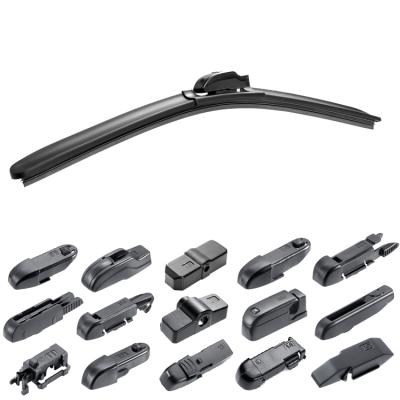 China Universal U-Hook Windscreen Wiper Multi Blade Best Quality Flexible Adapters Wiper for sale