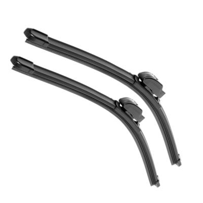 China Universal Car Steel Boneless Wiper Spring Windshield Rubber Wiper Blade for sale